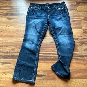 Maurices Size 22 straight leg jeans